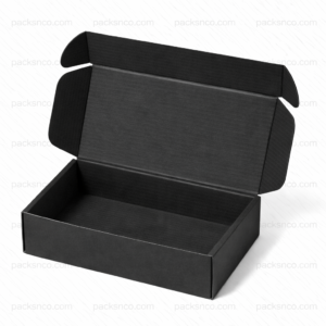 kraft mailer box {colour black}