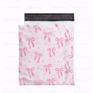 pink ribbon polymailer (medium 25 x 35cm)
