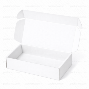 kraft mailer box {colour white}