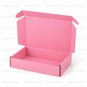 kraft mailer box {colour pink}