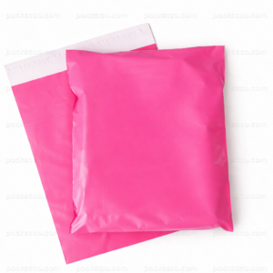 dark pink polymailer bag