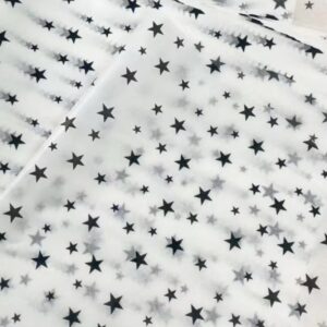 white star print tissue wrapppaper {pack of 20} (copy)