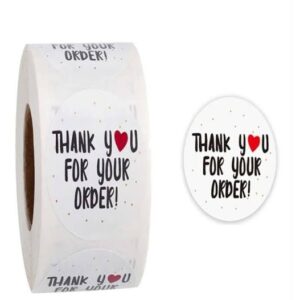 small business thank you stickers