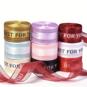 just for you ribbon for gift packaging
