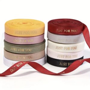 just for you printed ribbon